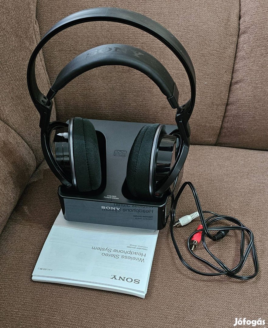 Sony MDR-RF855RK rádiófrekvenciás, vezeték nélküli fejhallgató