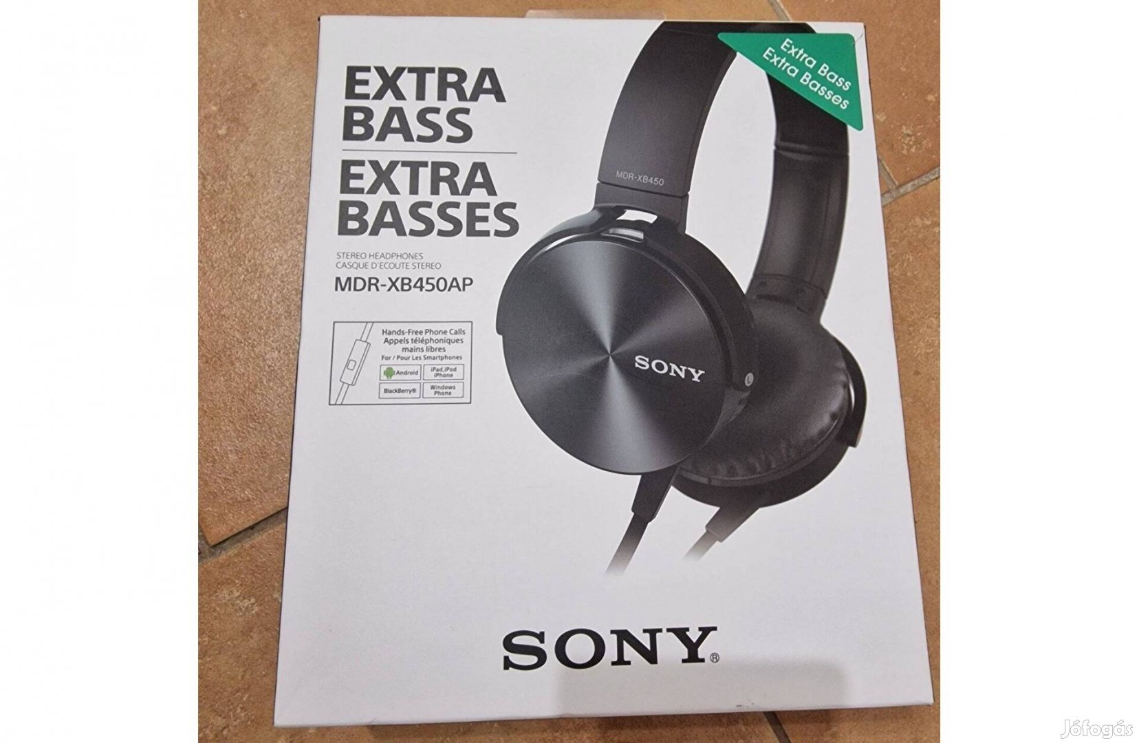 Sony MDR-XB450AP vezetékes fejhallgató