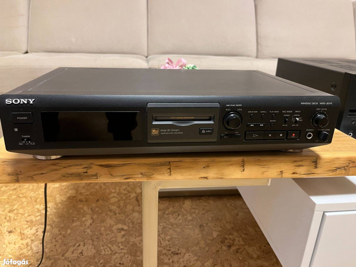 Sony MDS-JE510 minidisc lejátszó/felvevő