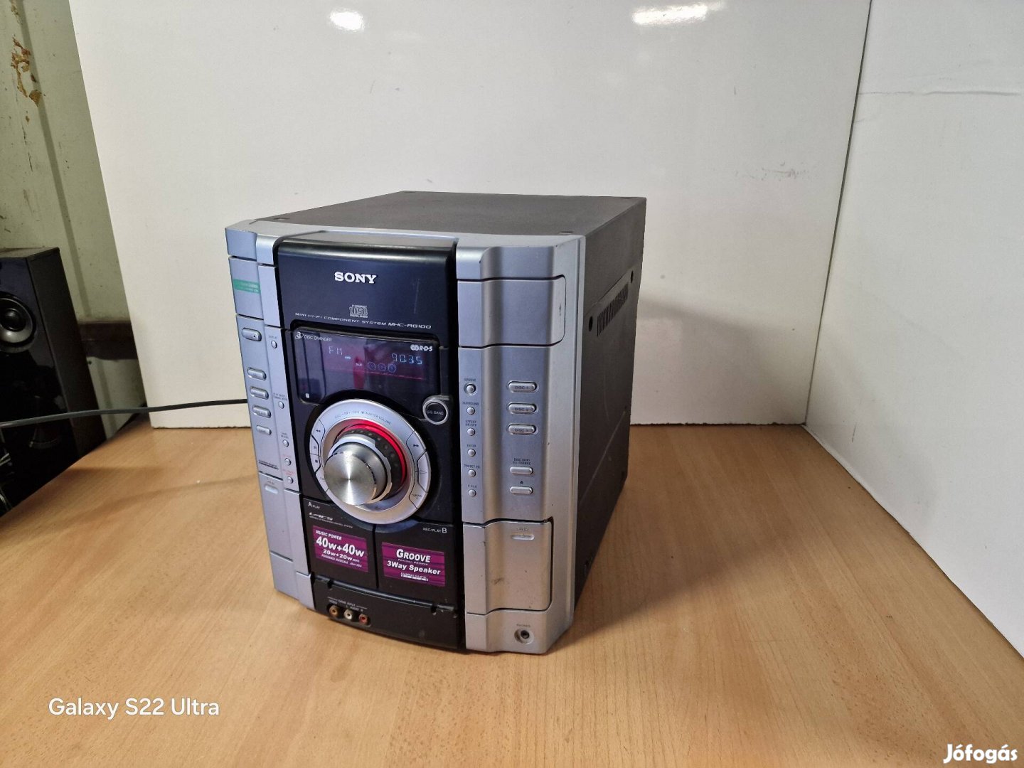 Sony MHC RG100 hifi torony hangfalak nélkül 