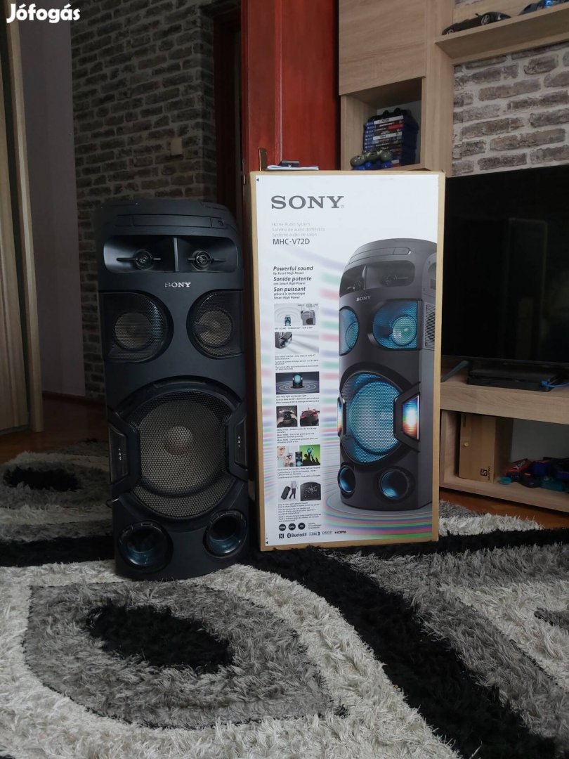 Sony MHC V72D Party hangfal. 