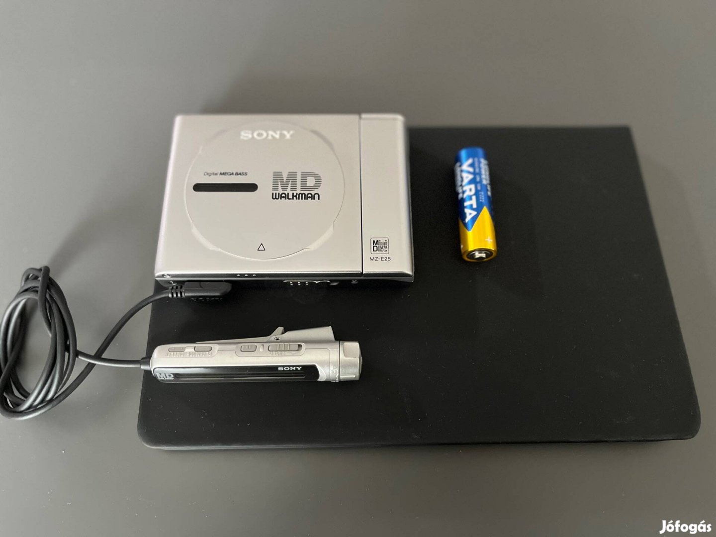 Sony MZ-E25 Minidisc Walkman távirányítóval gyűjtői / makulátlan