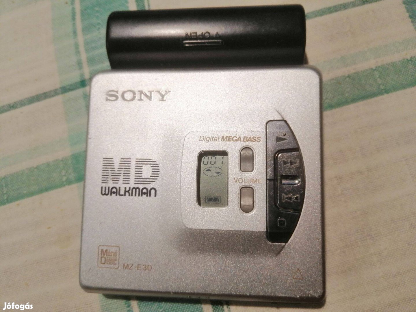 Sony MZ-E30 MD Walkman ezüst hordozható Minidisc lejátszó