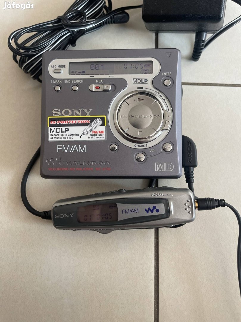 Sony MZ-G750 Minidisc lejátszó