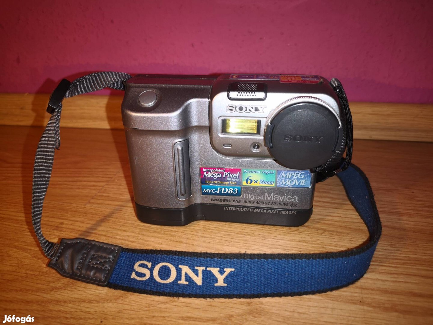 Sony Mavica MVC-FD83 digital kamera ritkaság gyűjtőknek 