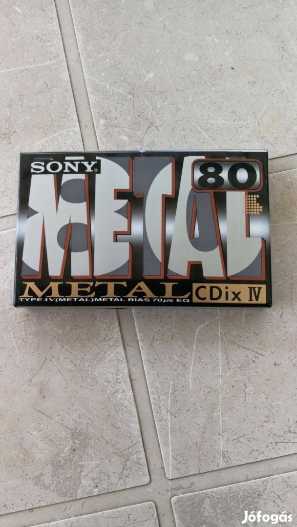 Sony Metal CDix-IV 80 Kis sérűlés az élén!