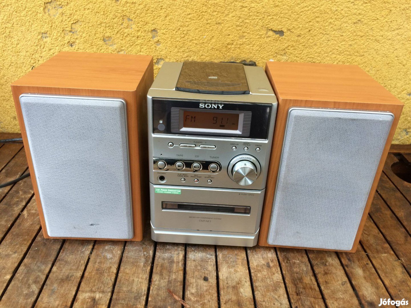 Sony Mini Hifi Cd Kazetta AUX