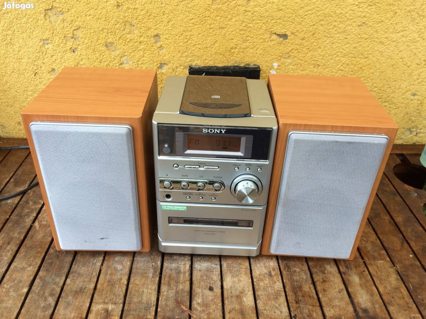 Sony Mini Hifi Cd, Kazetta, Aux Rádió 2 x 10 W