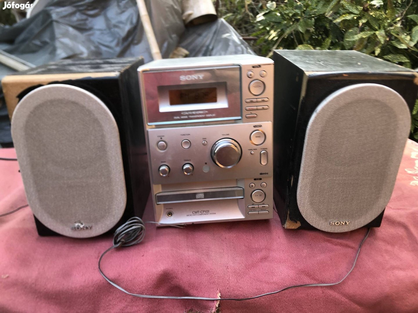 Sony Mini hifi torony, Sony CMT CP 101-es 25000 FtLenti
