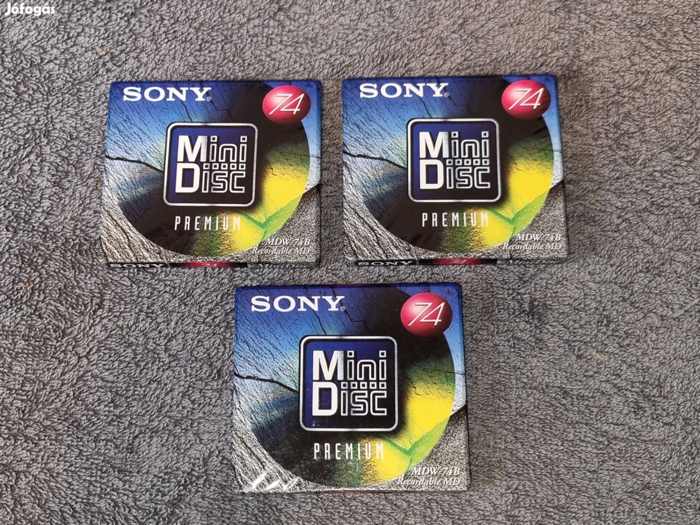 Sony Minidisc Premium 74 bontatlan mindisc lemezek