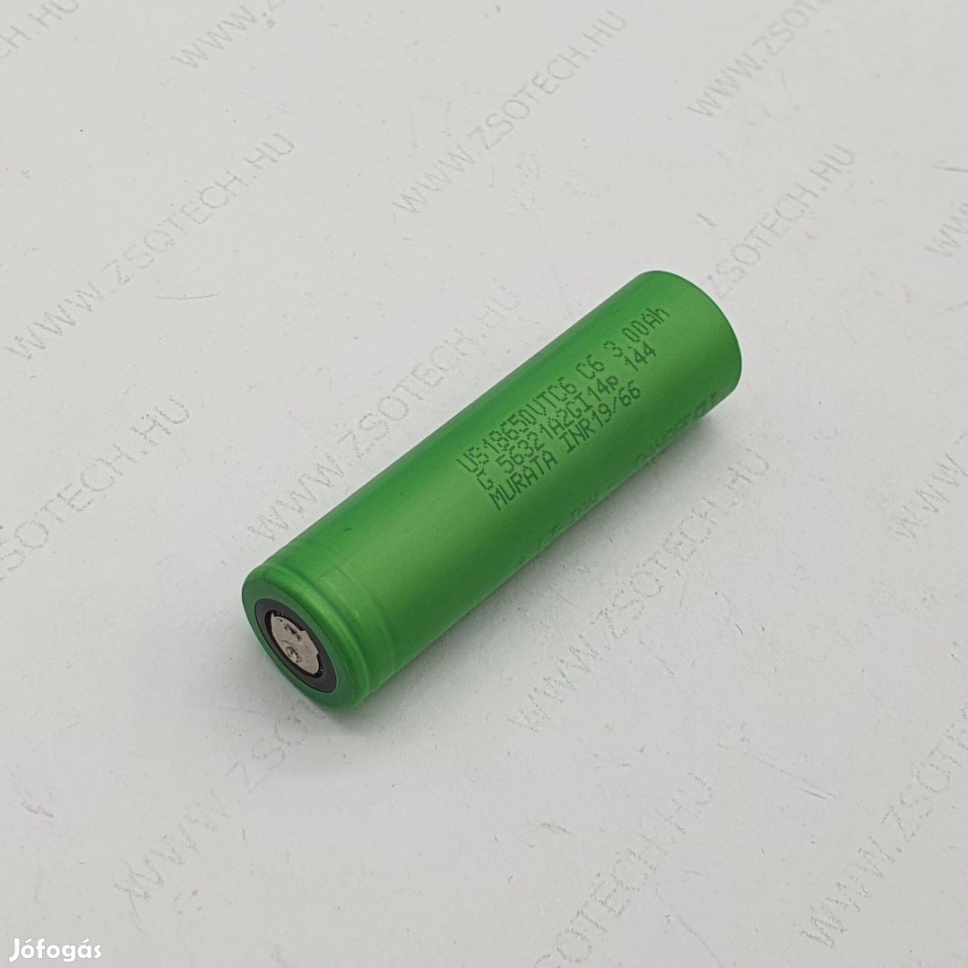 Sony Murata US18650VTC6 3000mAh 30A cella akkumulátor VTC6 liion