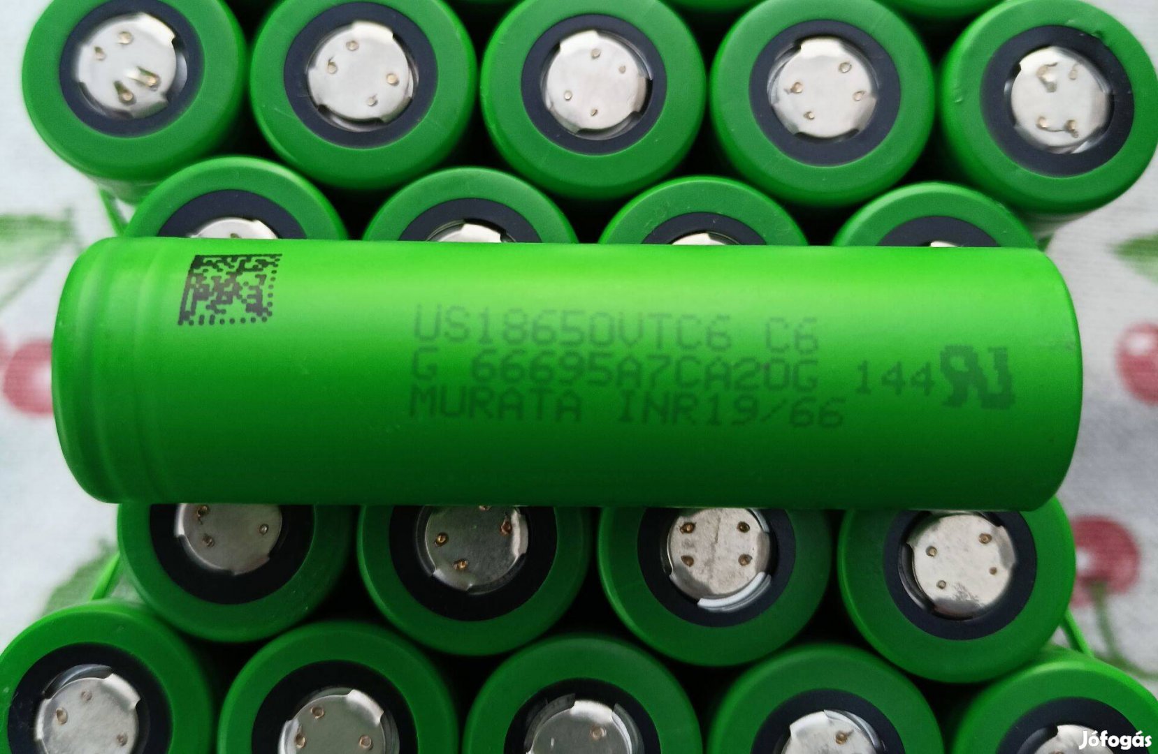 Sony Murata US18650VTC6 Li-ion ipari akku 3,7V 3120 mAh 30A