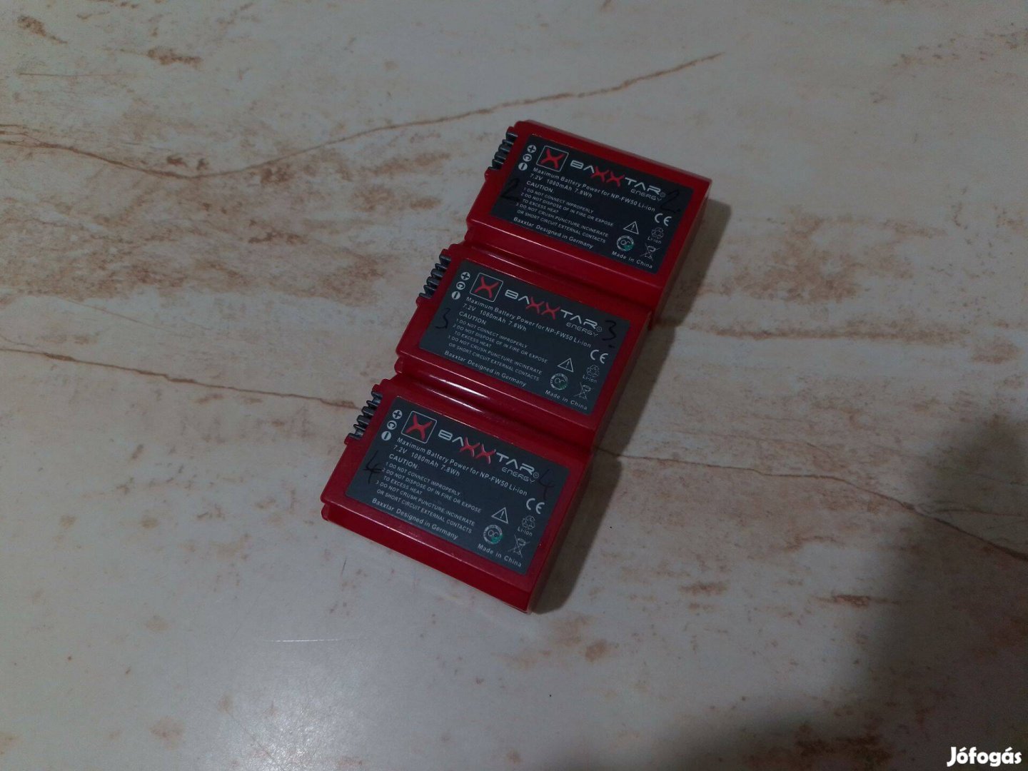 Sony NP-FW50 akkumulátor akku A7 A7S A7II A6000 A6300 A6400