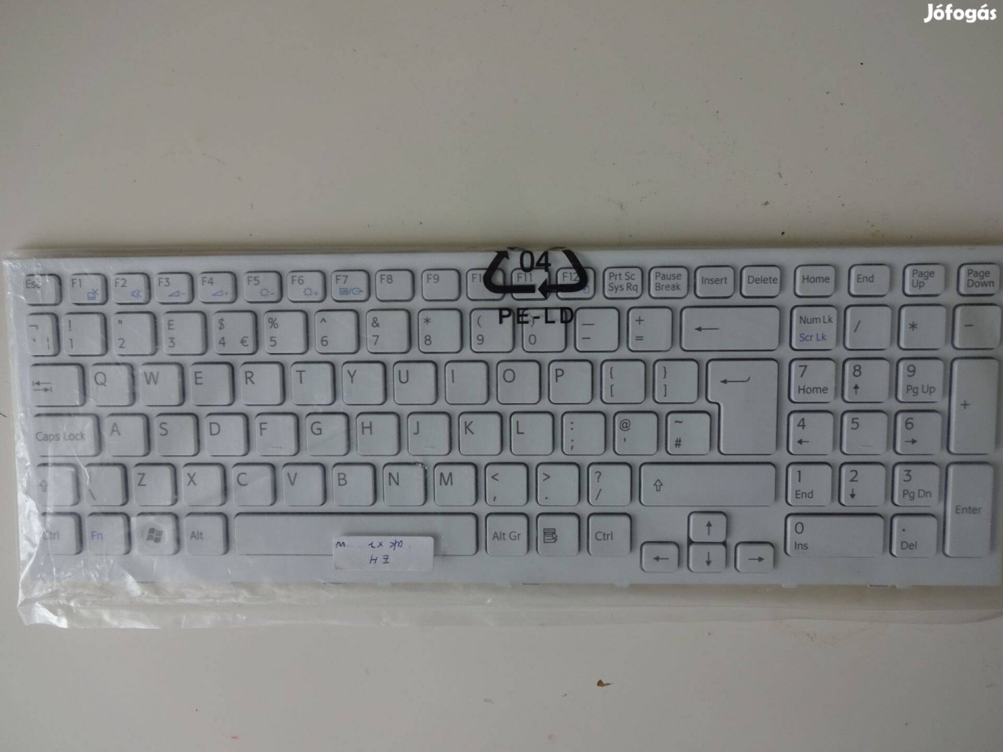 Sony Notebook Billenytyüzet