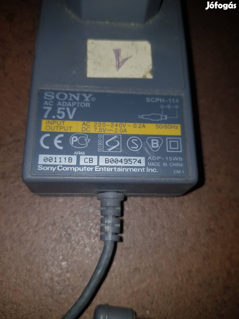 Sony PS1 7.5 V tápegység ,  hibatlan működessel 