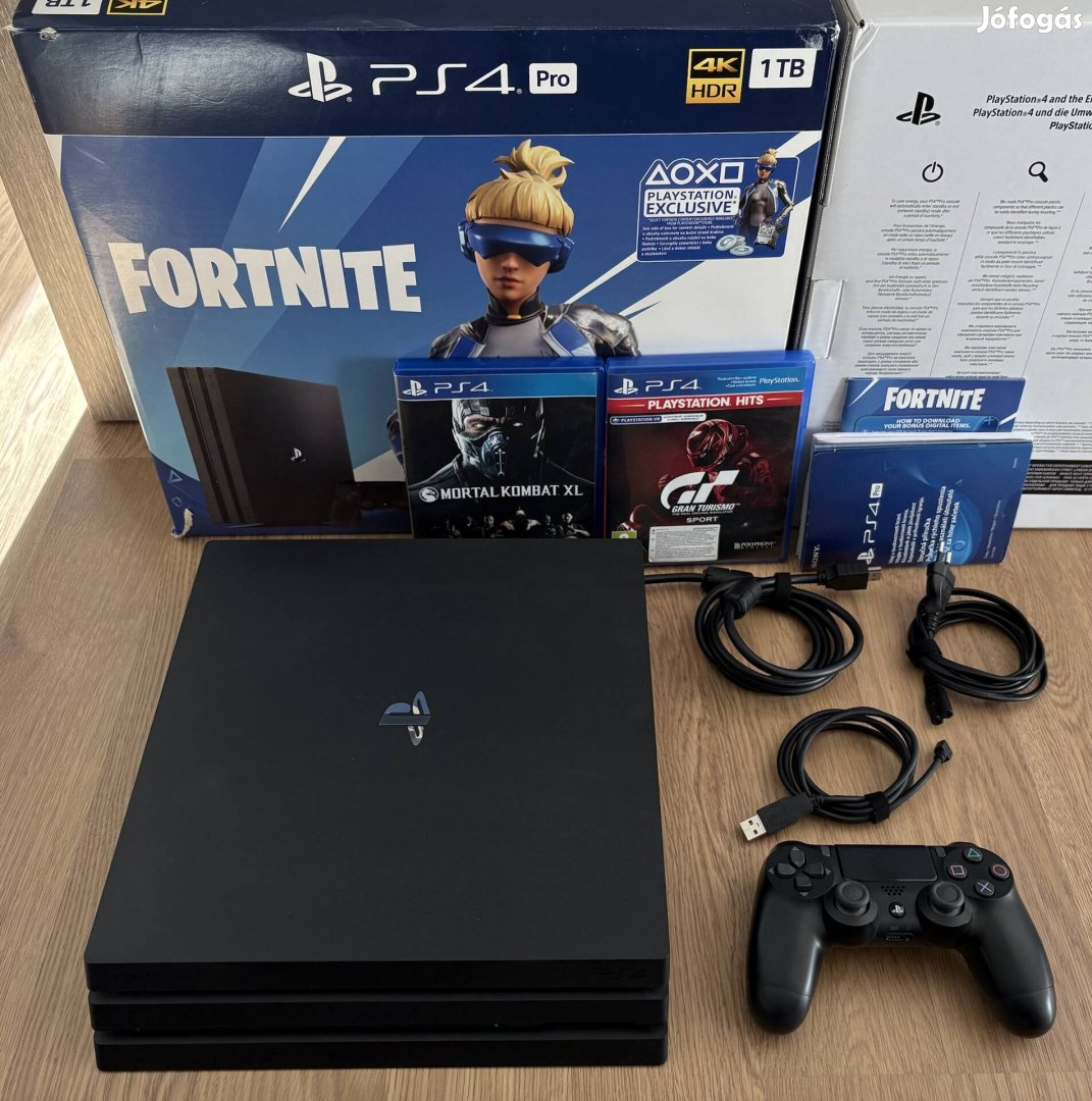 Sony PS4 Pro 1TB konzol Playstation 4 kontroller