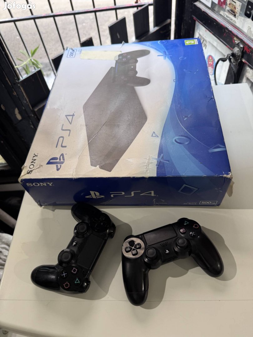 Sony PS4 slim 512GB 2db gyári joy