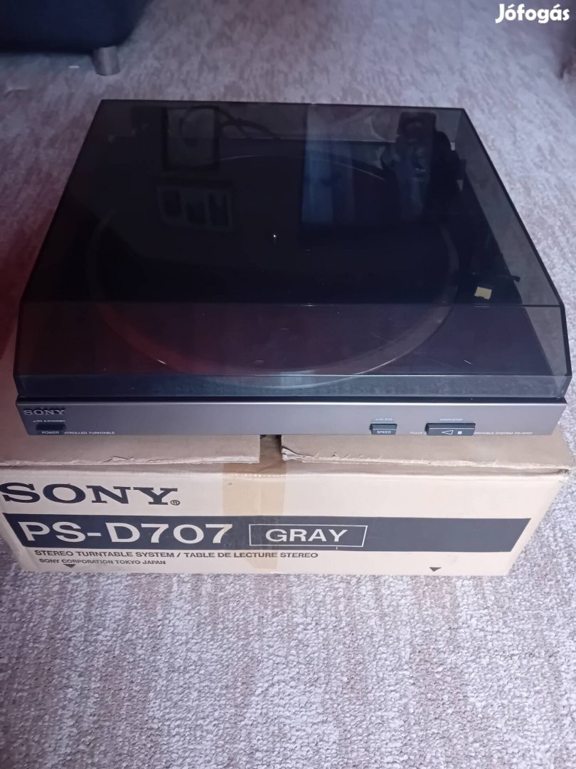 Sony PS-D707 lemezjátszó 