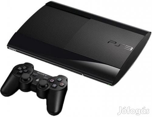 Sony PlayStation 3 SuperSlim  - Szín: Fekete