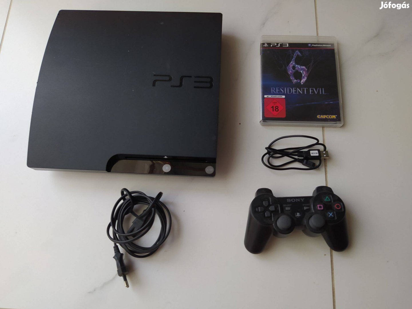 Sony Playstation3 PS3 Slim Hen játékgép konzol 110GB winchesterrel