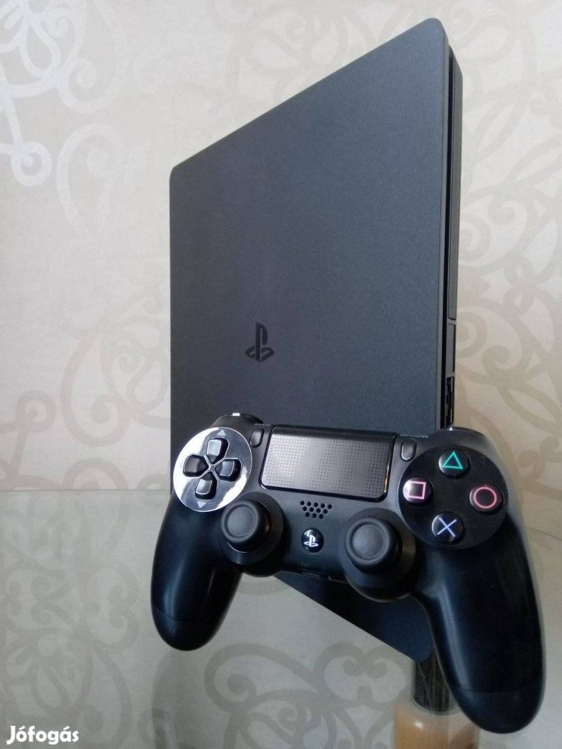 Sony Playstation 4 (PS4) slim 1TB HDR! + ajándék játék!