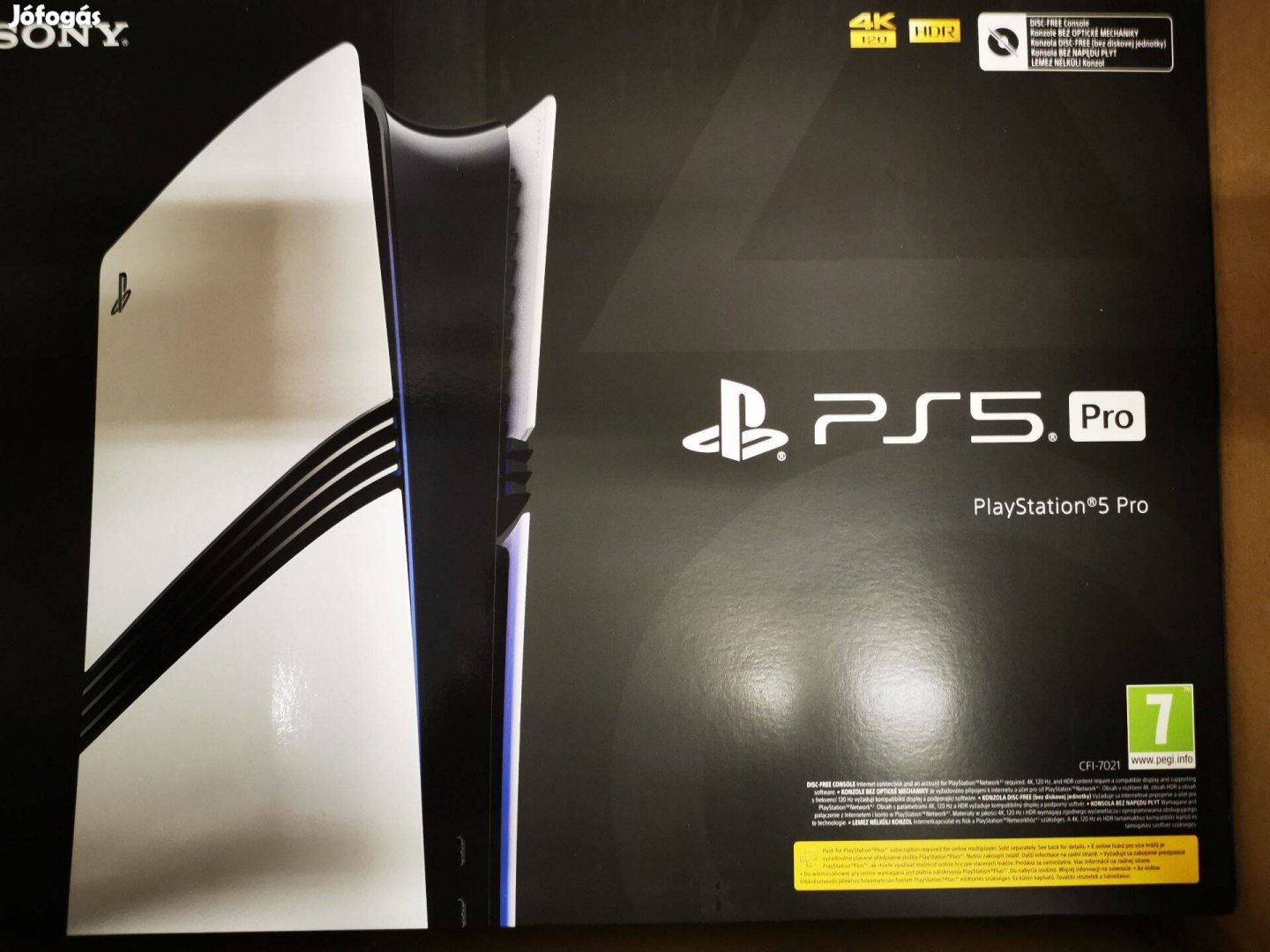 Sony Playstation 5 Pro játékkonzol Új!