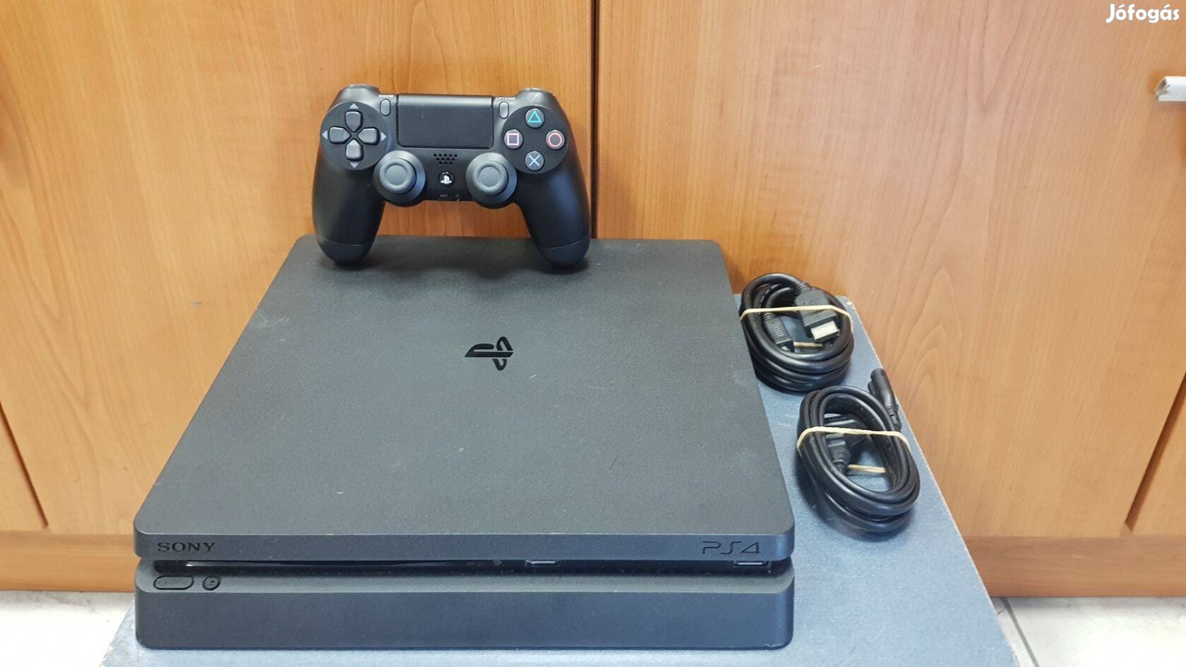 Sony Playstation PS4 Slim 1TB Újszerű Fekete Garival !