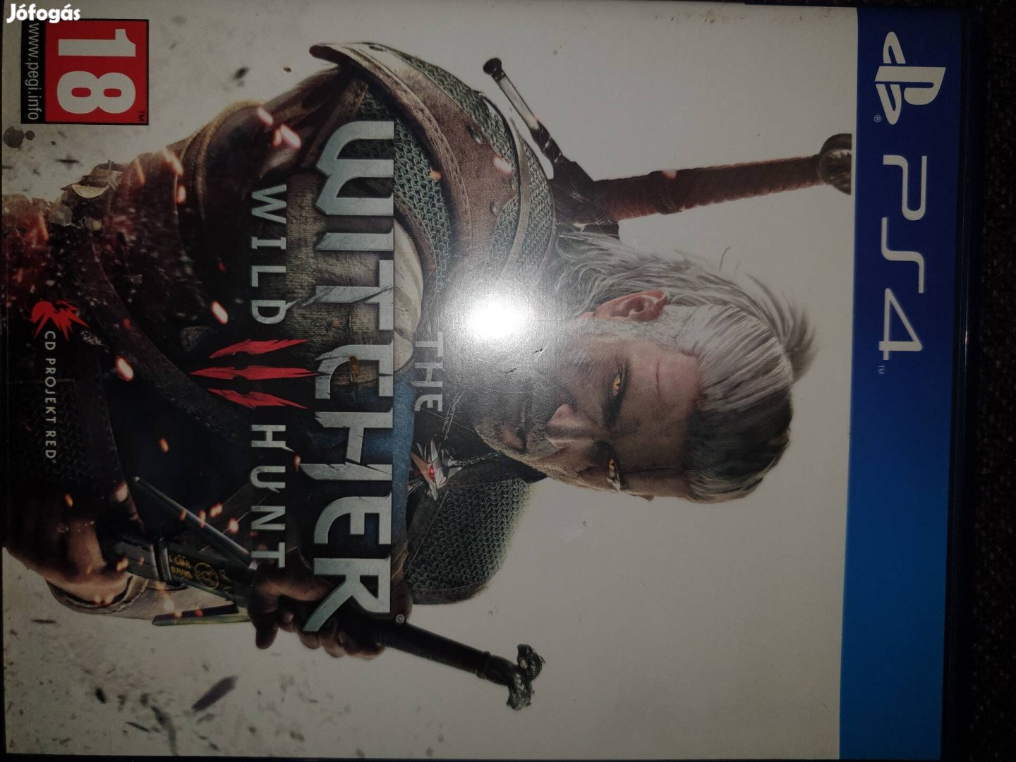 Sony Playstation ps4 Witcher 3 Wild Hunt magyar feliratos játék