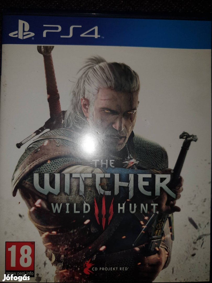 Sony Playstation ps4 Witcher Wild Hunt magyar feliratos játék