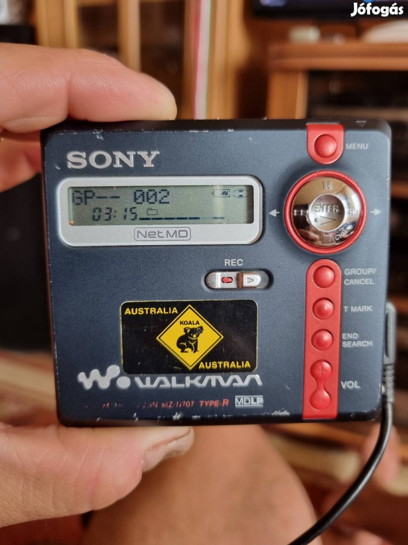 Sony Portable Minidisc Recorder MZ-N707