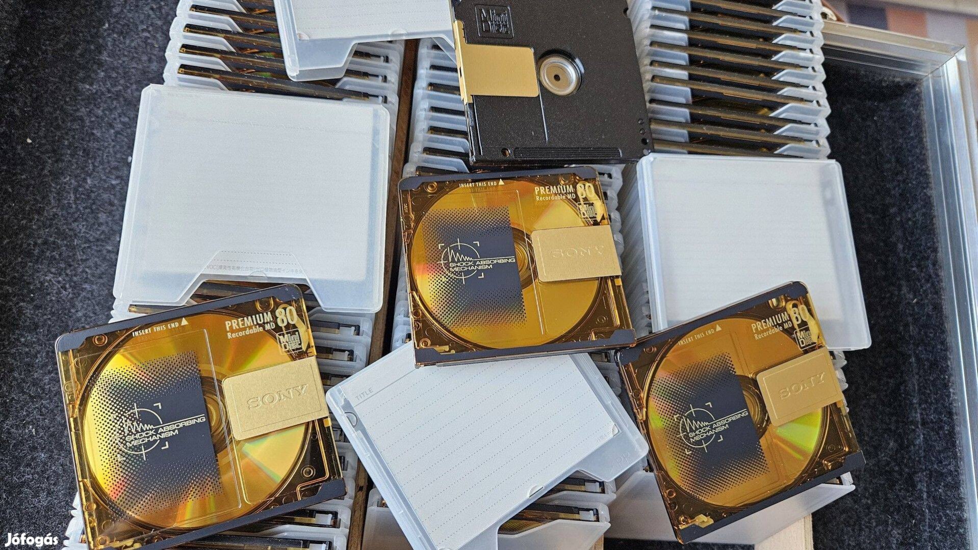 Sony Premium80 Minidisc lemezek