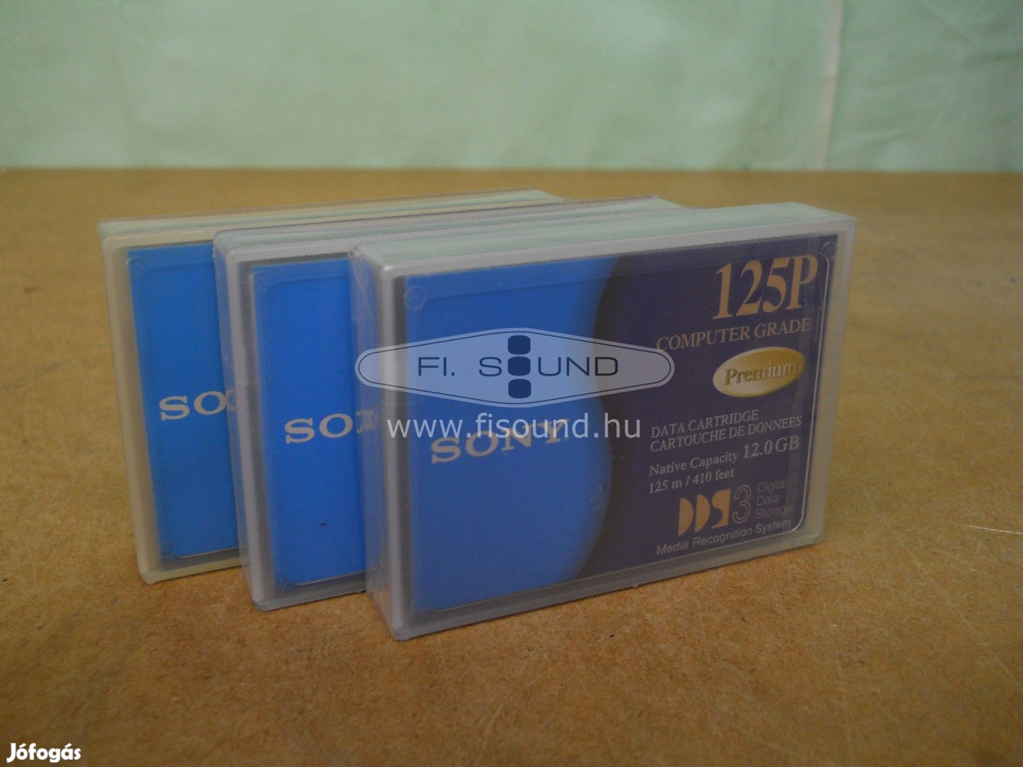 Sony Premium 125P, Digital Data kazetták
