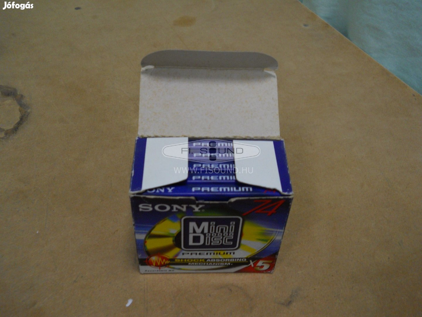 Sony Premium 74 ,Új, minidisc lemez 5db