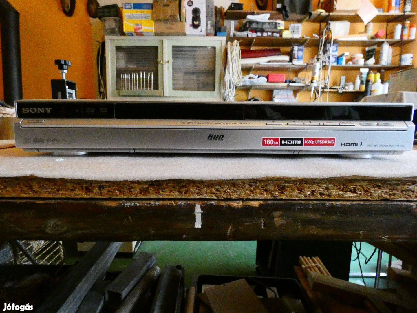 Sony RDR HX750 DVD felvevő-lejátszó