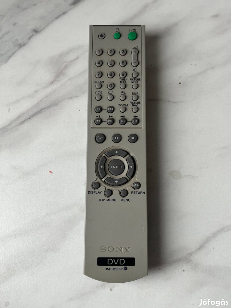 Sony RMT-D166P távirányító dvd
