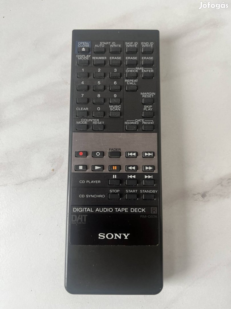 Sony RM-D57A DAT távirányító
