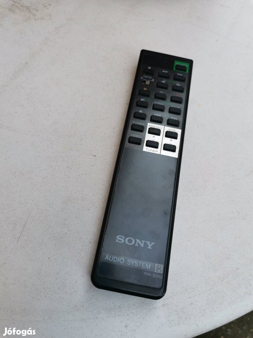 Sony RM-S310 erősítő, deck, cd, tuner távirányító