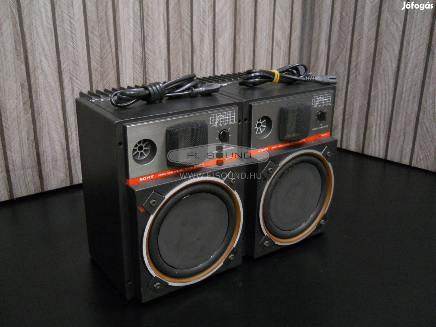 Sony SA-20FB ,100W,2 utas aktív hangfal pár 16cm-s mélyekkel