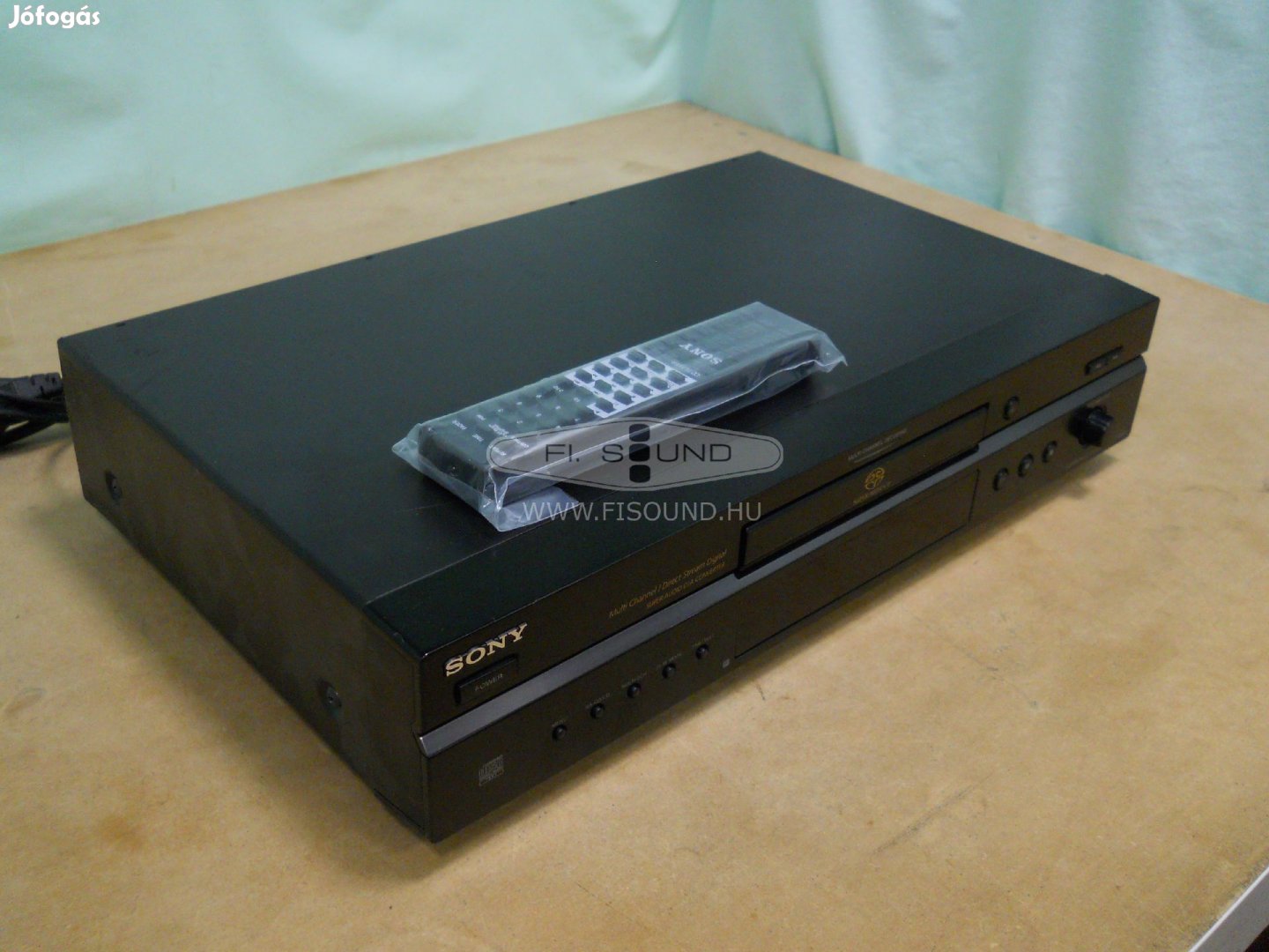 Sony SCD-XE597 ,SACD-CD lejátszó távirányítóval