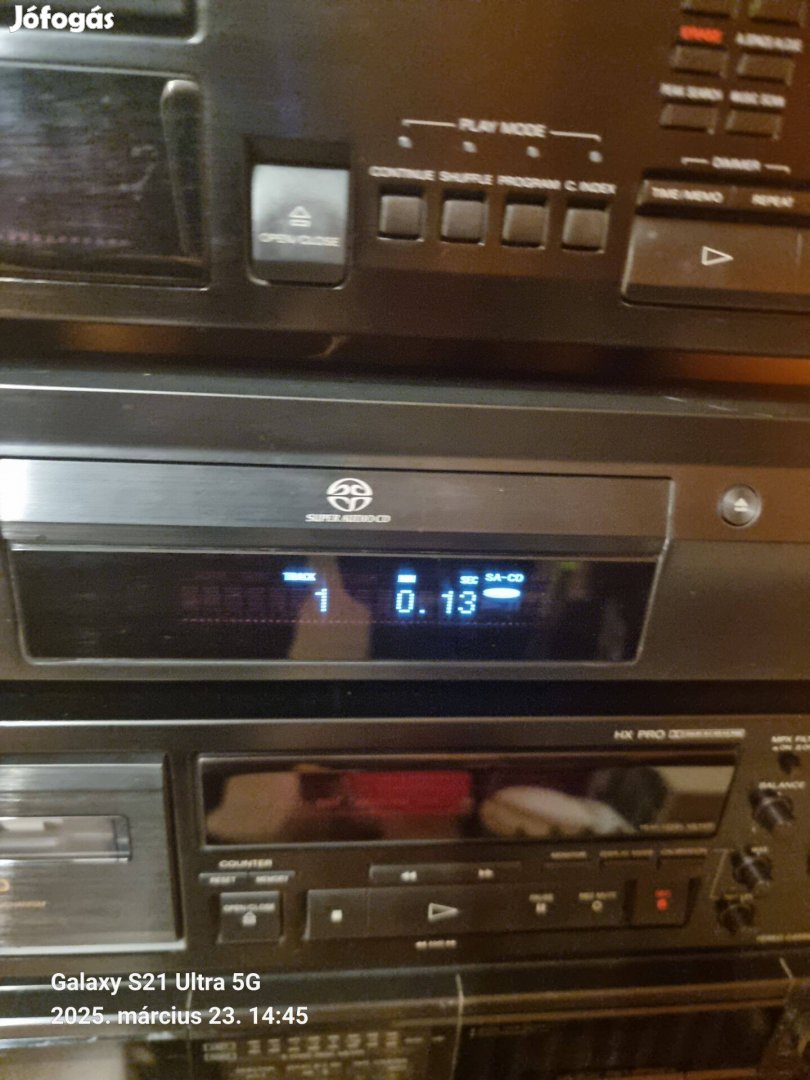 Sony SCD-XE800 Super Audió cd lejátszó