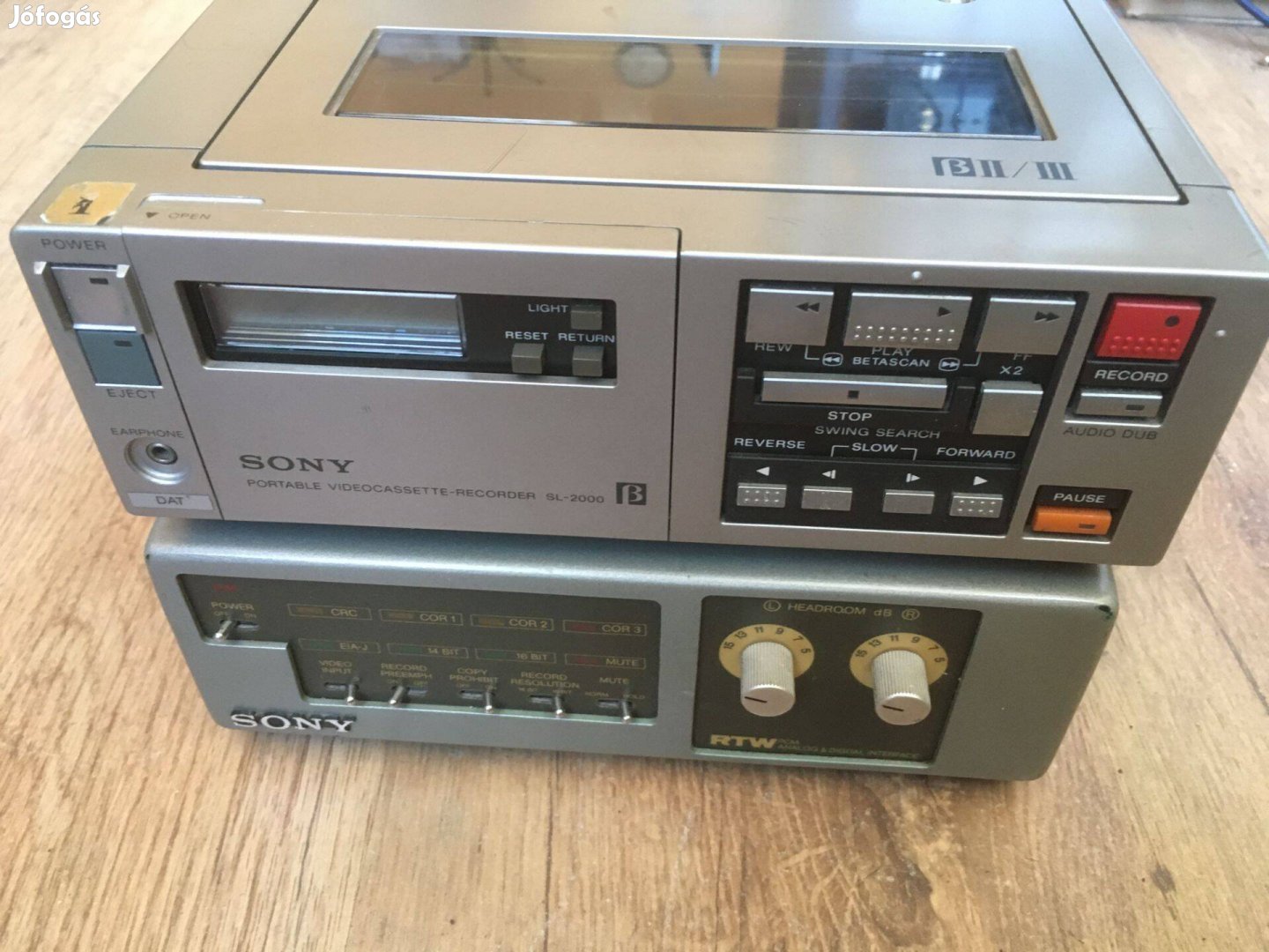 Sony SL2000 Betamax PCM dekóderrel nagyon ritka darab