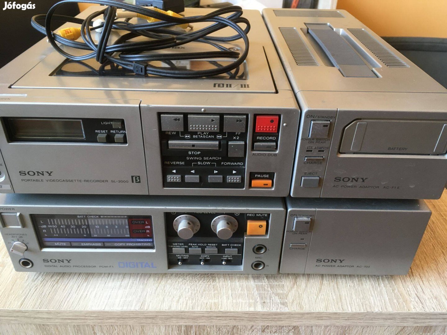 Sony SL2000 Betamax és PCM-F1 ritkaság