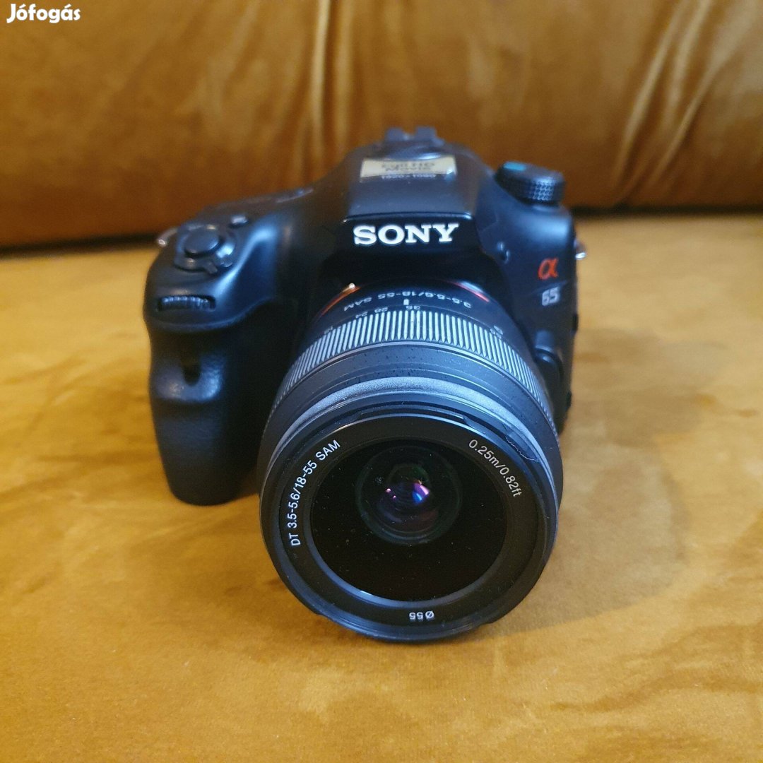 Sony SLT-A65V tükörreflexes fényképezőgép