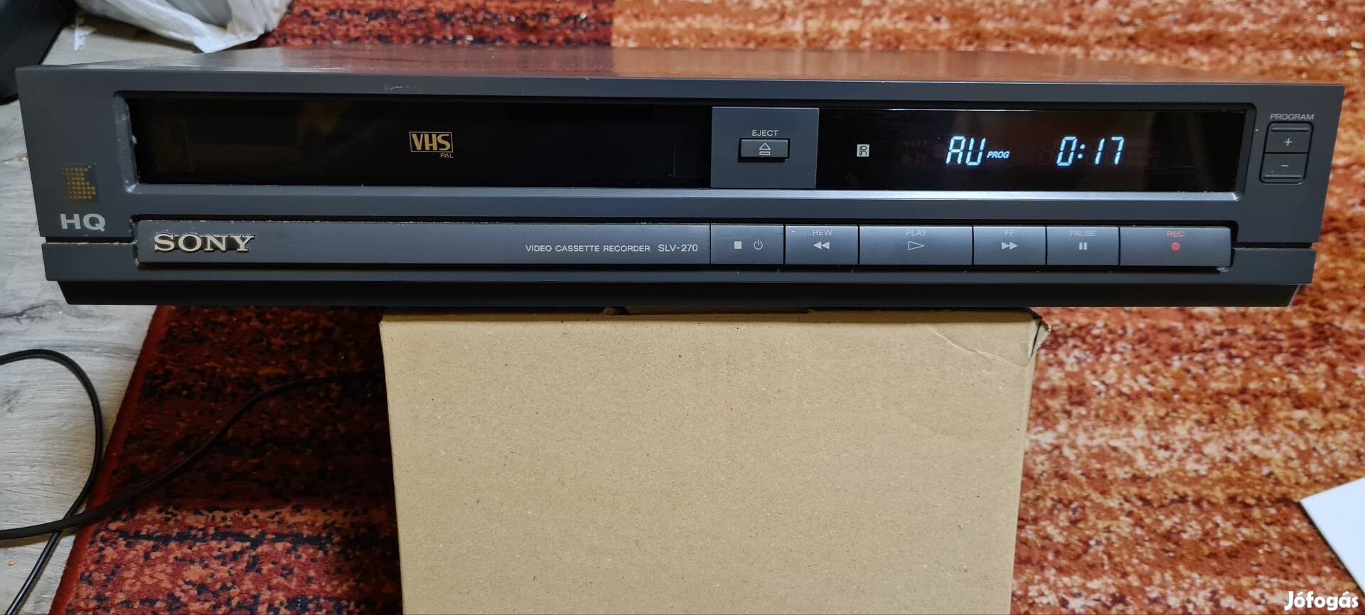 Sony SLV-270 videómagnó videólejátszó hibás