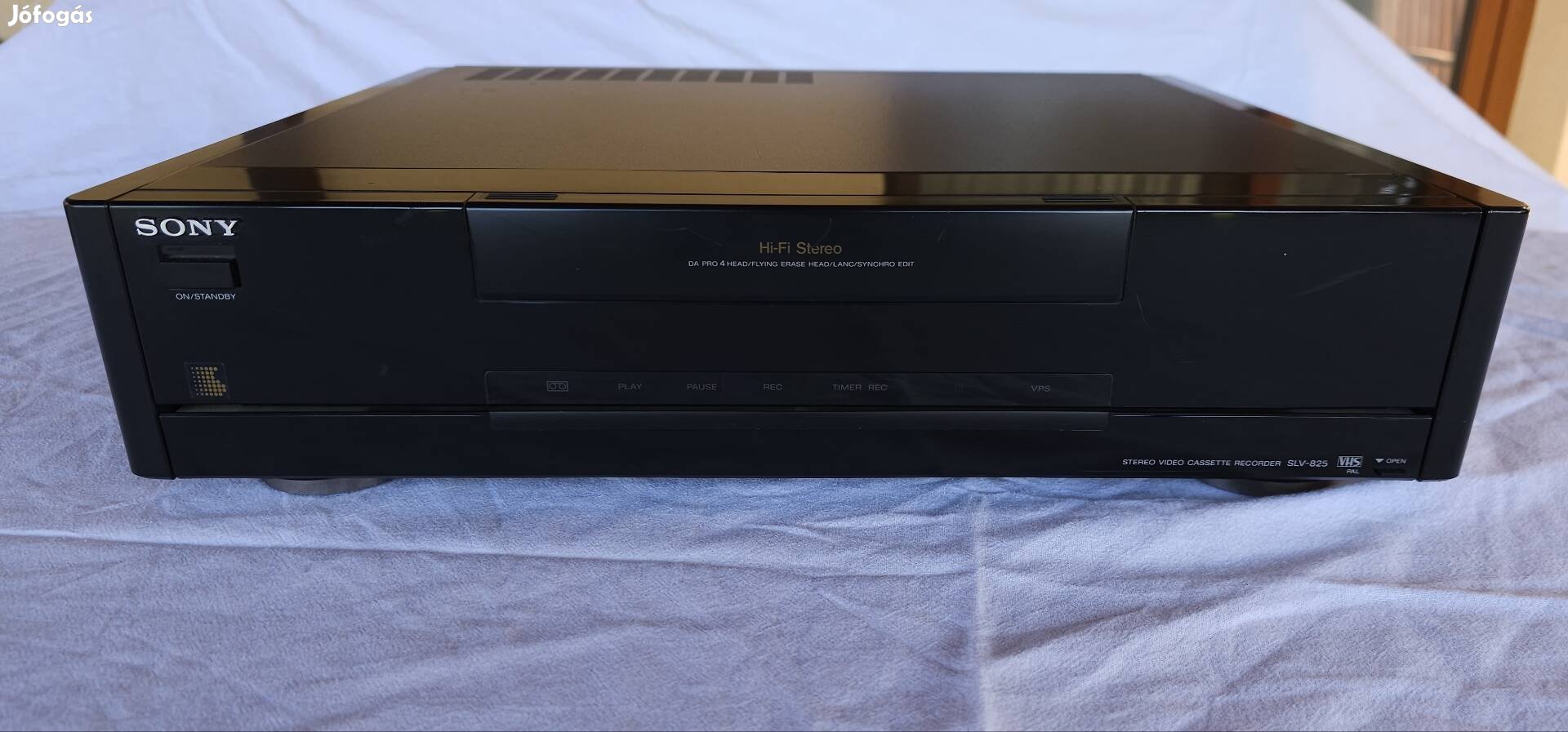 Sony SLV-825 csucskategoriás VHS 6 fejes Hifi videó