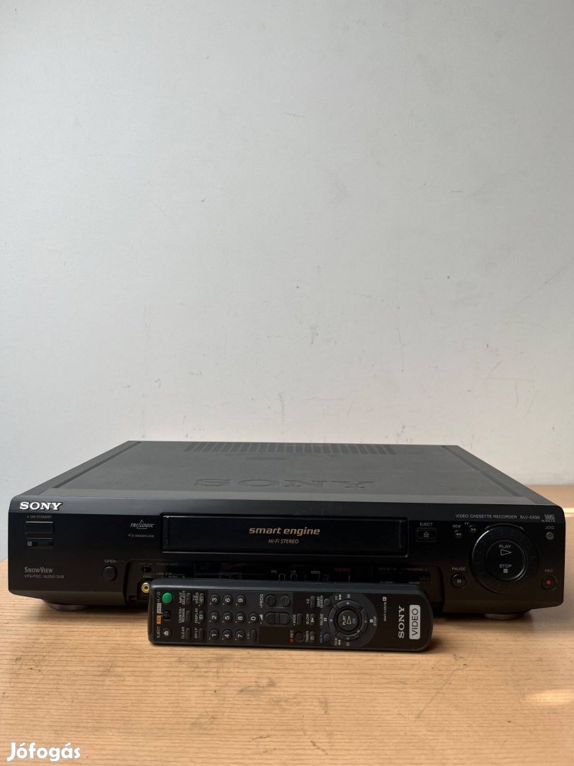 Sony SLV-E 830 VC1 Videó felvevő lejátszó Gyári távval