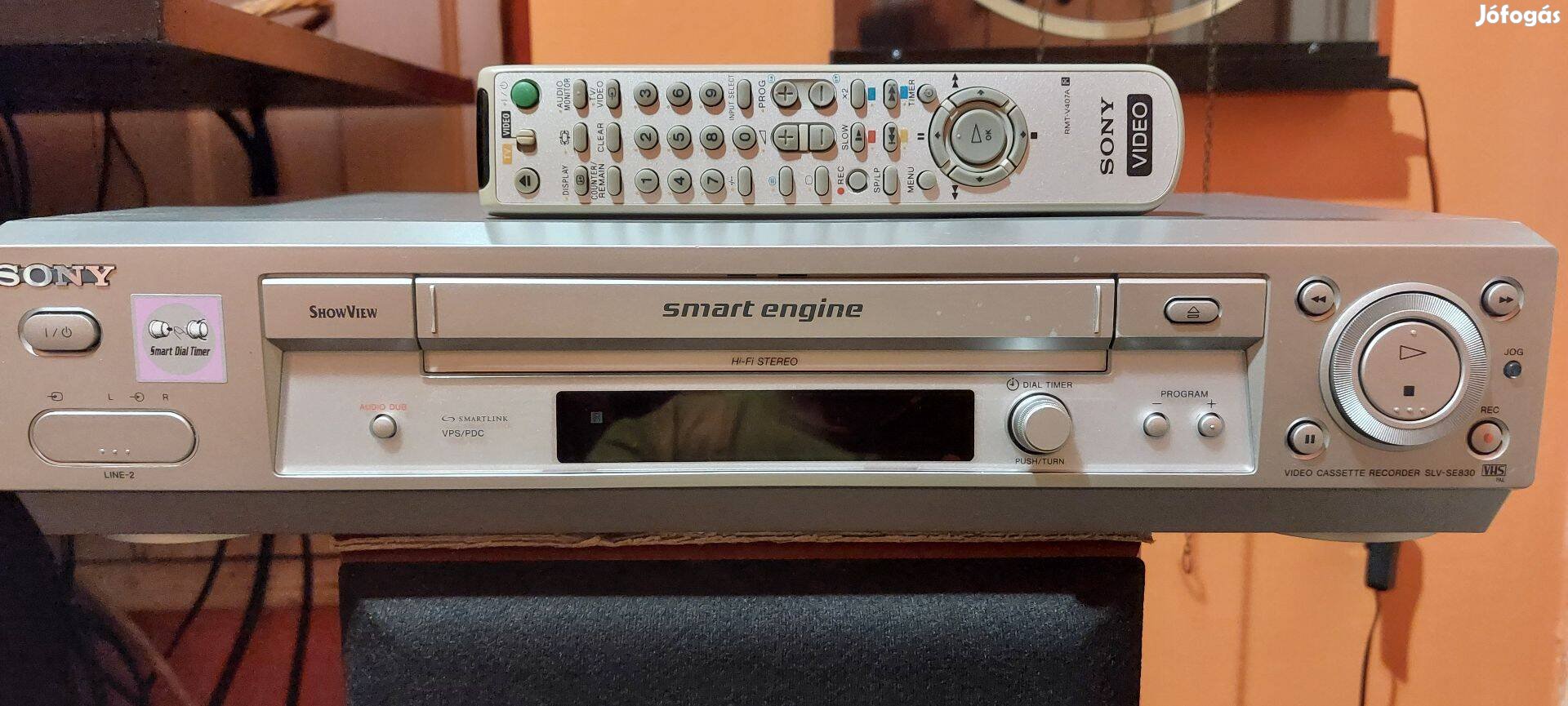 Sony SLV-SE830 hifi video lejátszó