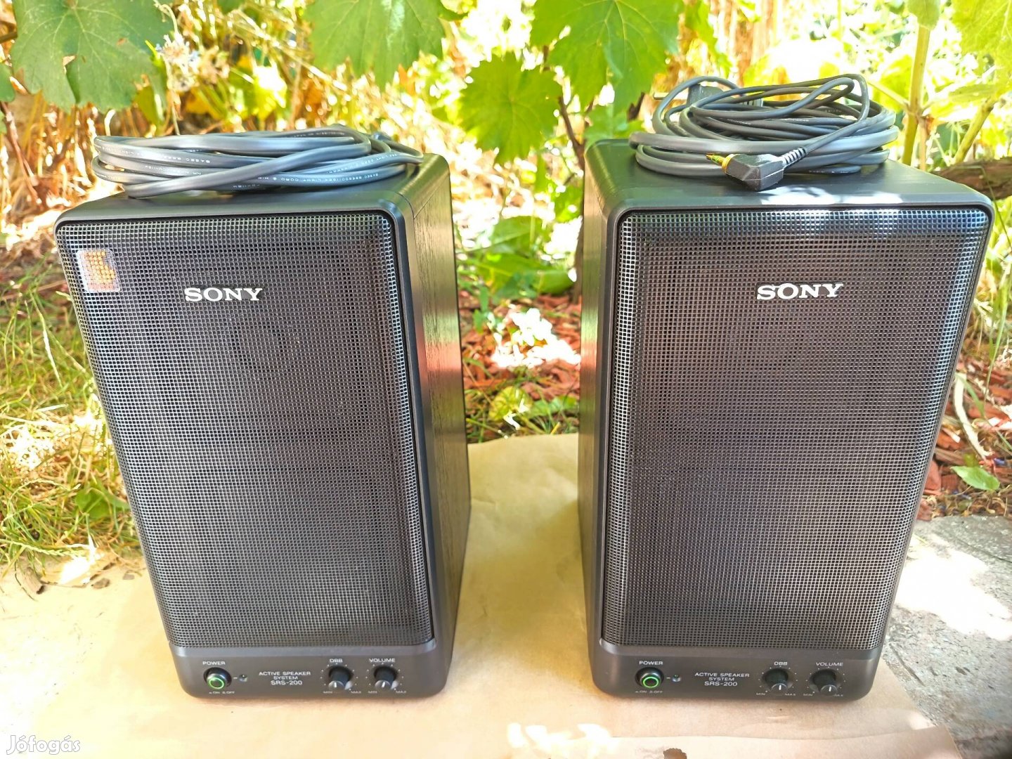 Sony SRS-200 aktív monitor hangfal gyűjtői állapotban