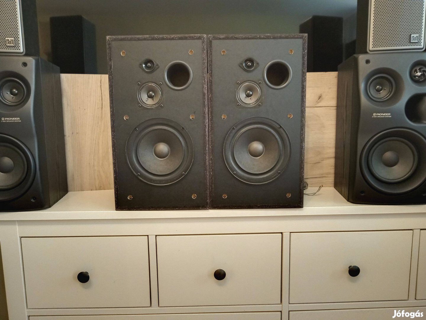 Sony SS-A 390 háromutas hangfalpár (2*80Watt 6Ohm)