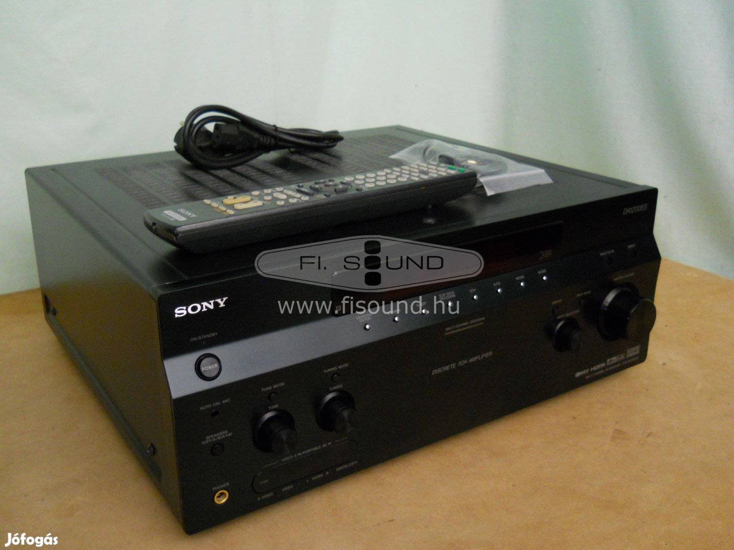 Sony STR-DA1200ES ,(1.) 7x100W,4-16ohm,7.1-s rádiós házimozi erősítő